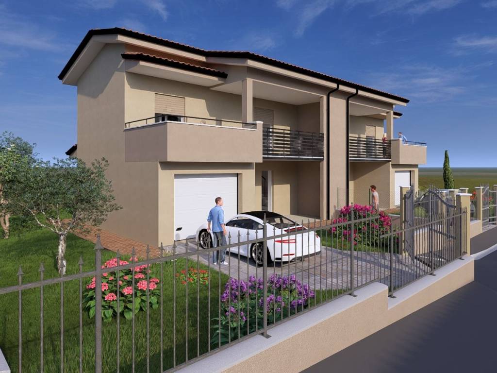 VILLA BIFAMILIARE VENDITA PERUGIA CENERENTE