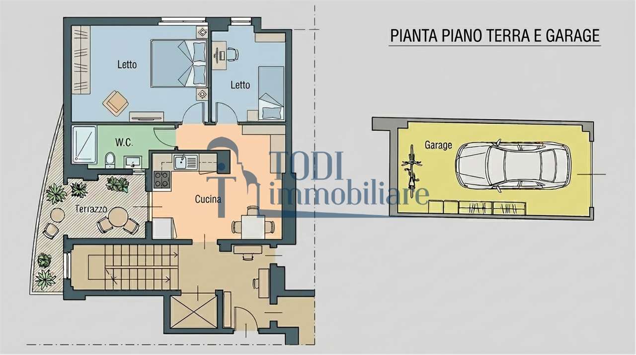 APPARTAMENTO VENDITA TODI PONTERIO