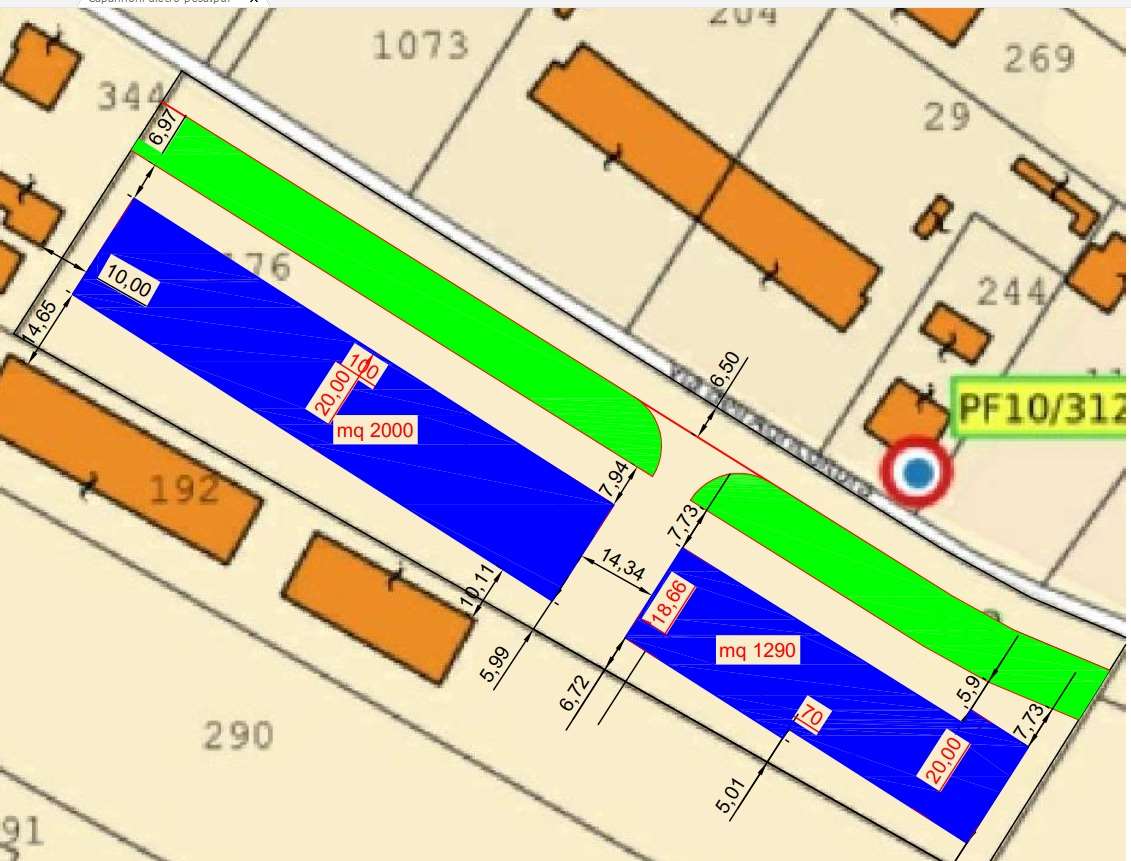 TERRENO EDIFICABILE VENDITA PERUGIA BALANZANO