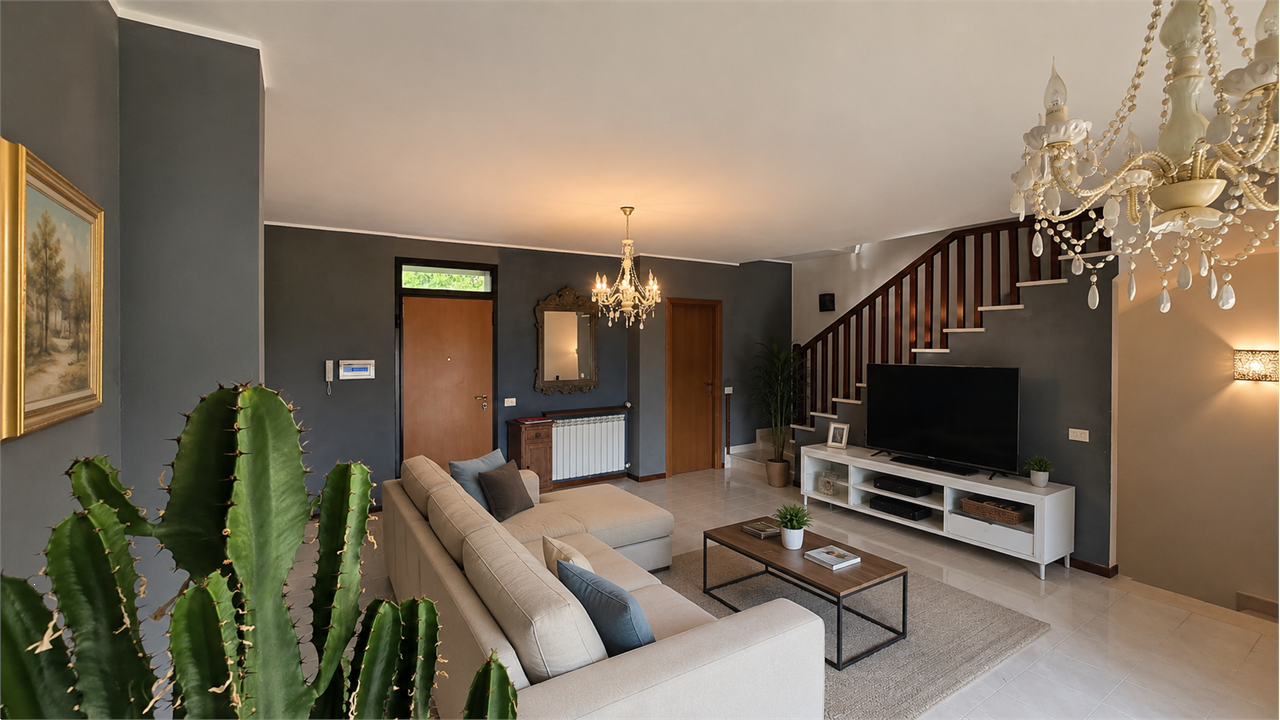 VILLA A SCHIERA VENDITA PERUGIA LACUGNANO