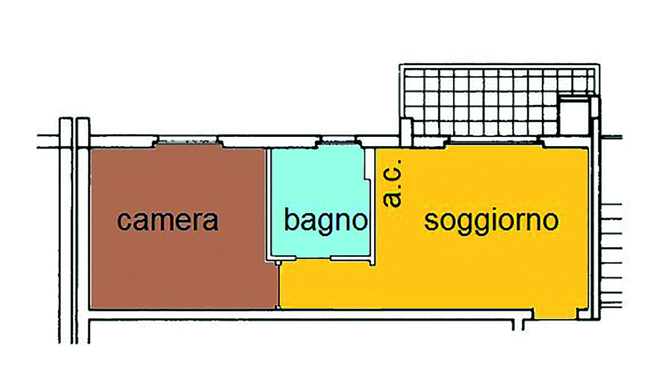 BILOCALE VENDITA PERUGIA OLMO