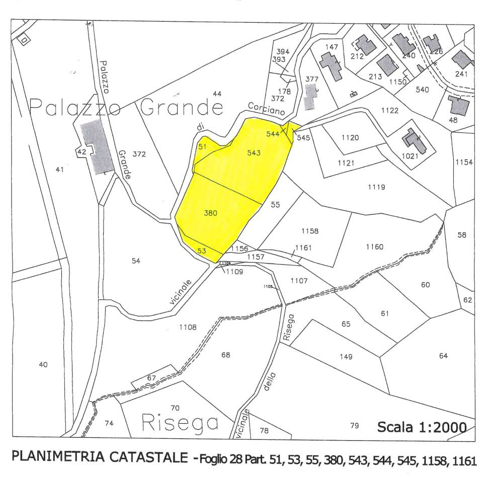 TERRENO EDIFICABILE VENDITA CORCIANO