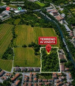 TERRENO EDIFICABILE VENDITA PERUGIA PONTE FELCINO