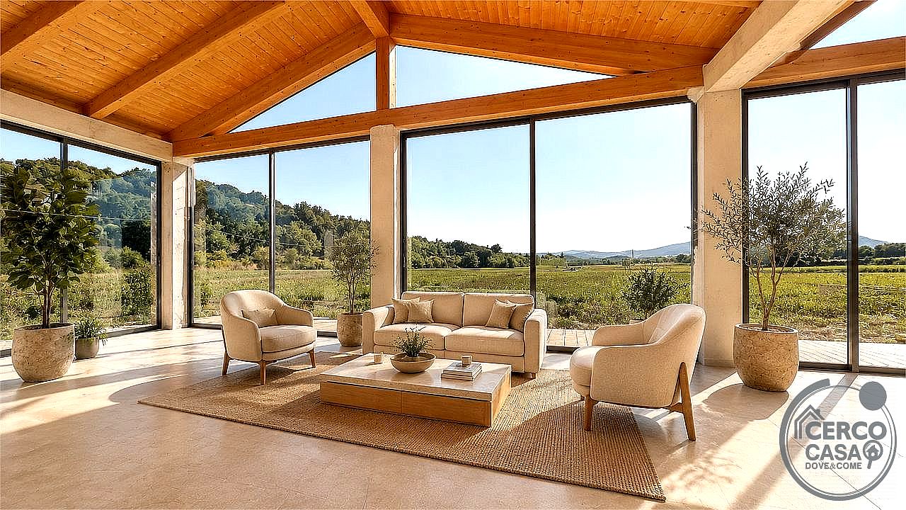 VILLA PORZIONE VENDITA CORCIANO SAN MARIANO
