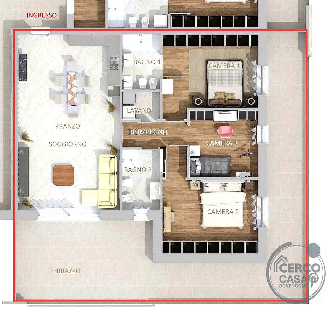 APPARTAMENTO VENDITA CORCIANO SAN MARIANO · foto 27