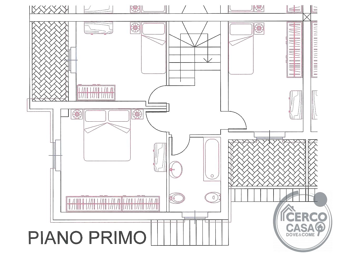 VILLA PORZIONE VENDITA PERUGIA SAN MARTINO IN CAMPO · foto 17