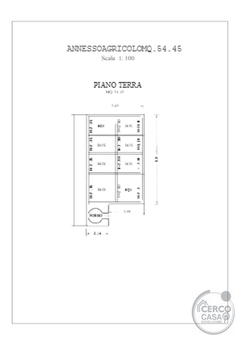 TODI - CASALE CON TERRENO