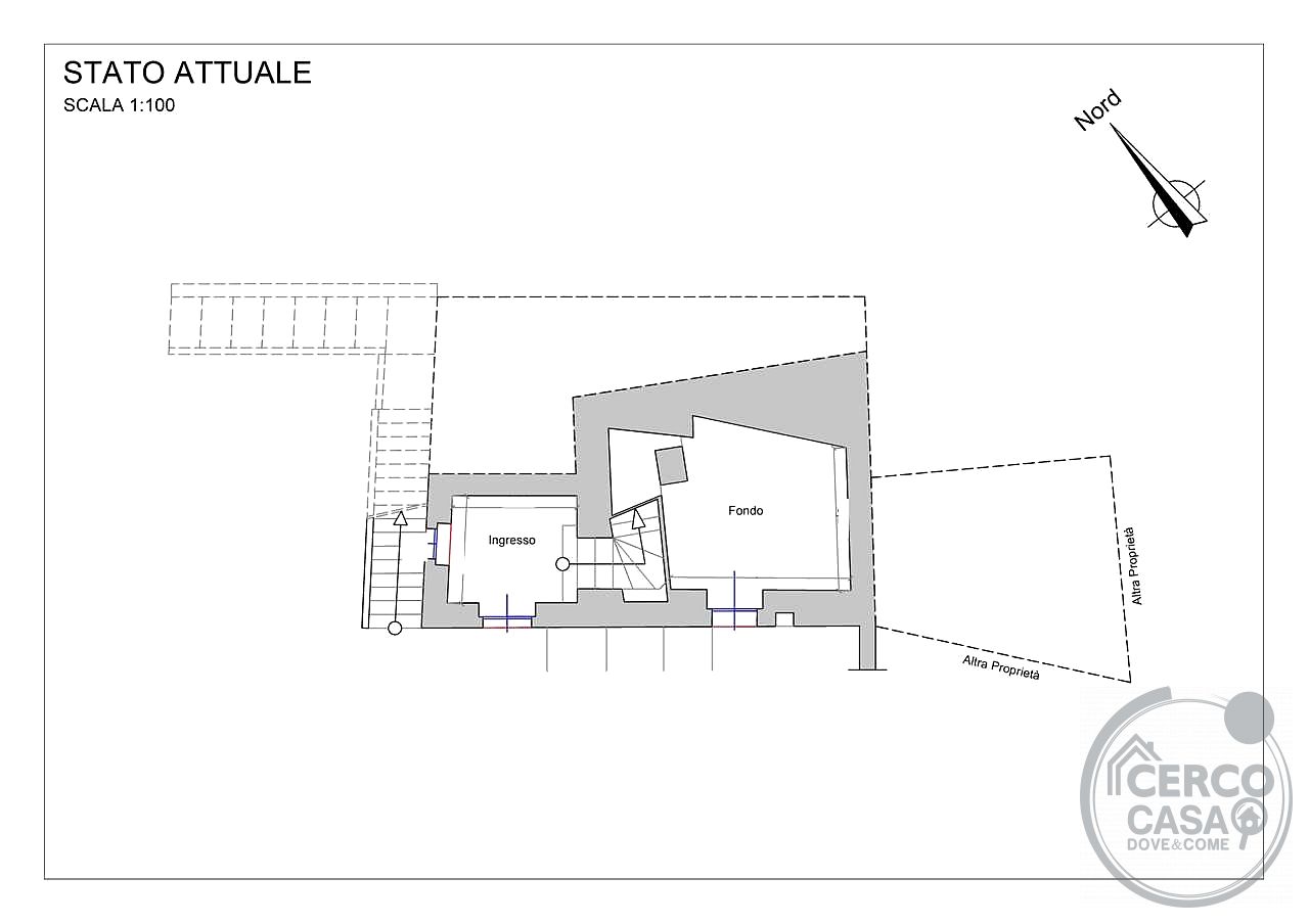 TODI - MONTEMOLINO: PORZIONE DI CASA CIELO-TERRA