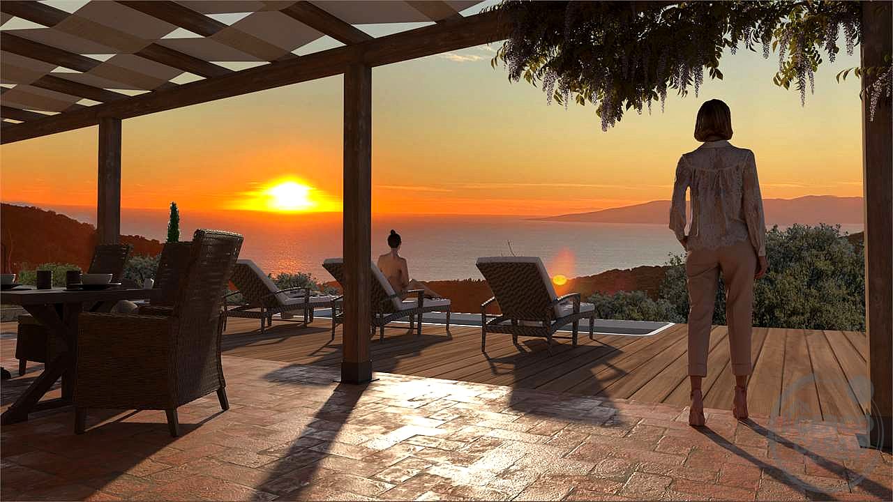 MONTE ARGENTARIO (PORTO SANTO STEFANO): TENUTA ESCLUSIVA