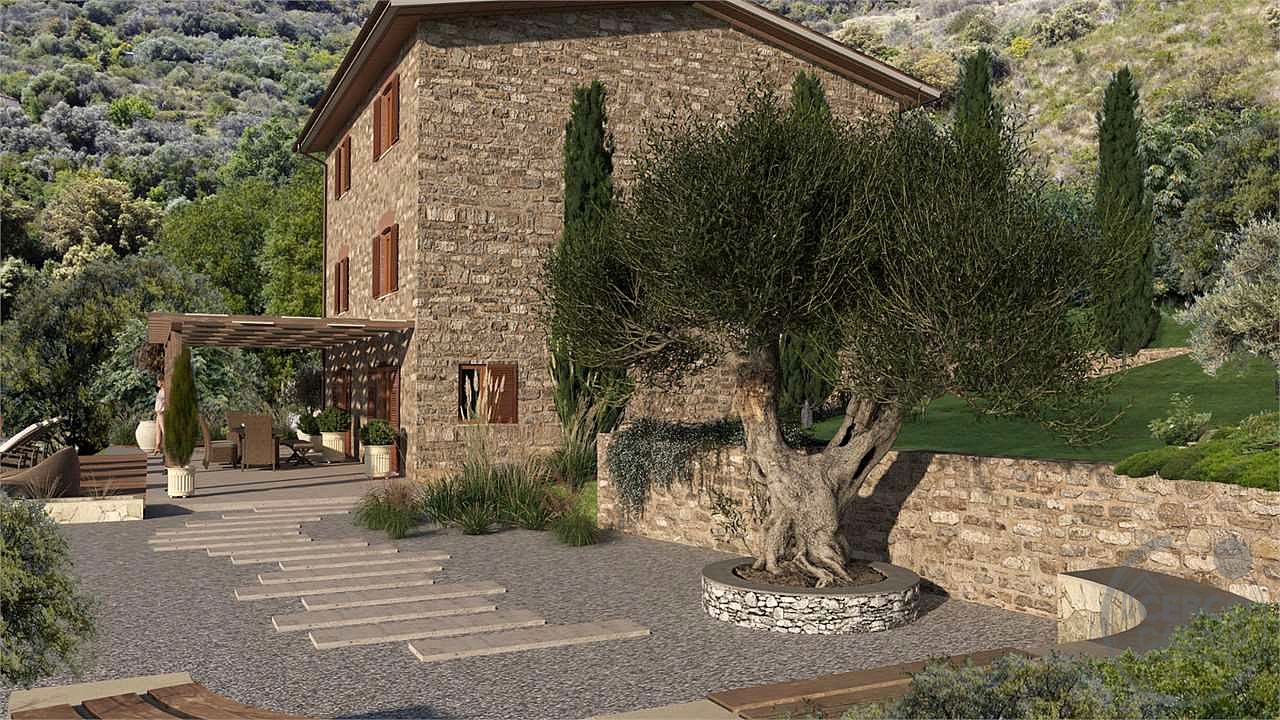 MONTE ARGENTARIO (PORTO SANTO STEFANO): TENUTA ESCLUSIVA
