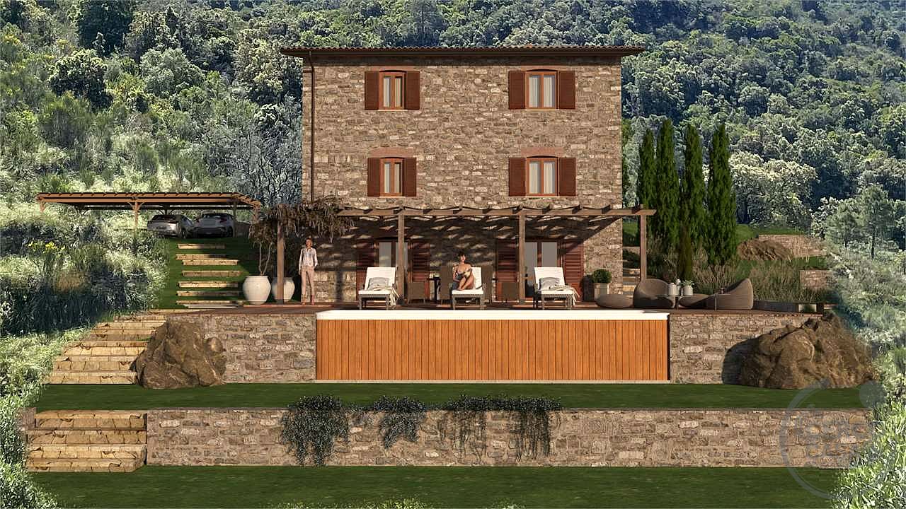 MONTE ARGENTARIO (PORTO SANTO STEFANO): TENUTA ESCLUSIVA