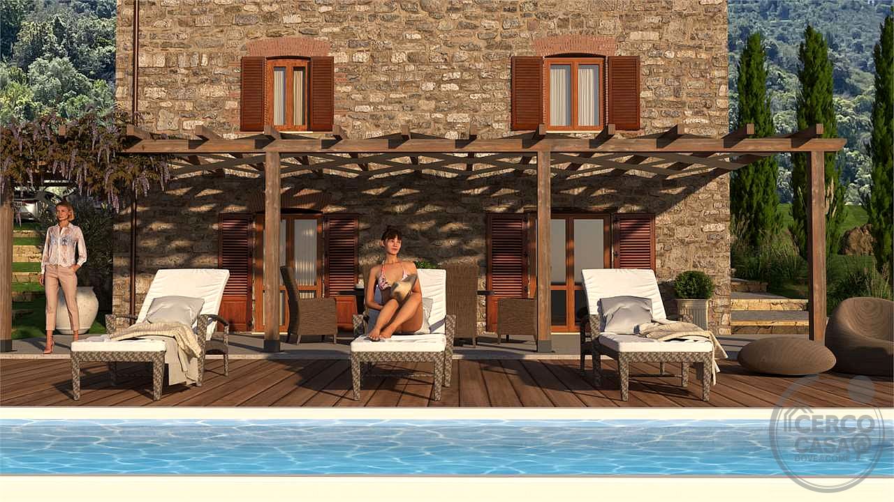 MONTE ARGENTARIO (PORTO SANTO STEFANO): TENUTA ESCLUSIVA