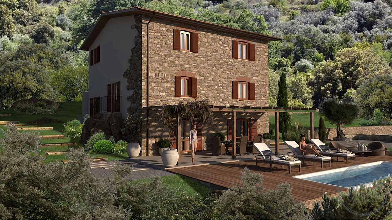 MONTE ARGENTARIO (PORTO SANTO STEFANO): TENUTA ESCLUSIVA