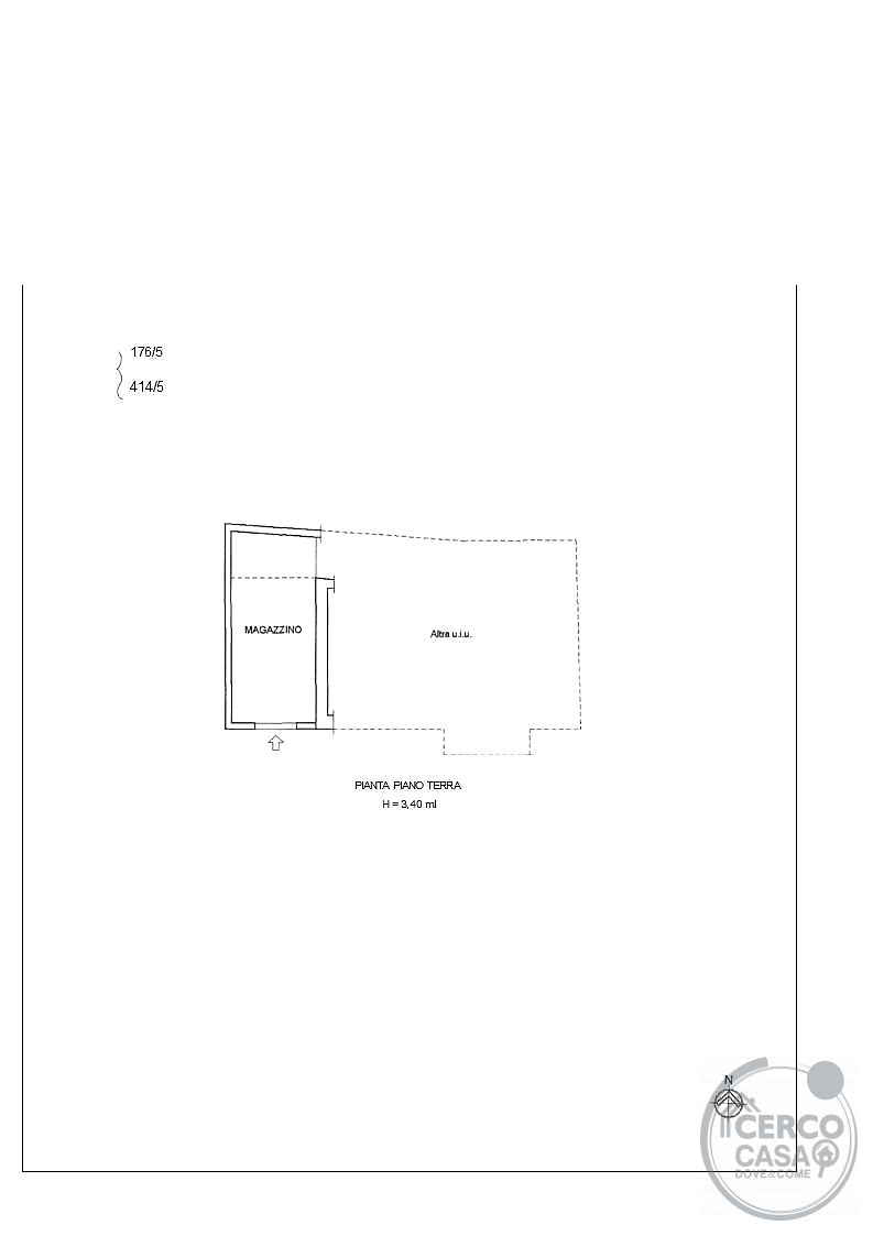 MASSA MARTANA - VOC. PONTE: CASA SINGOLA CON GARAGE E TERRENO