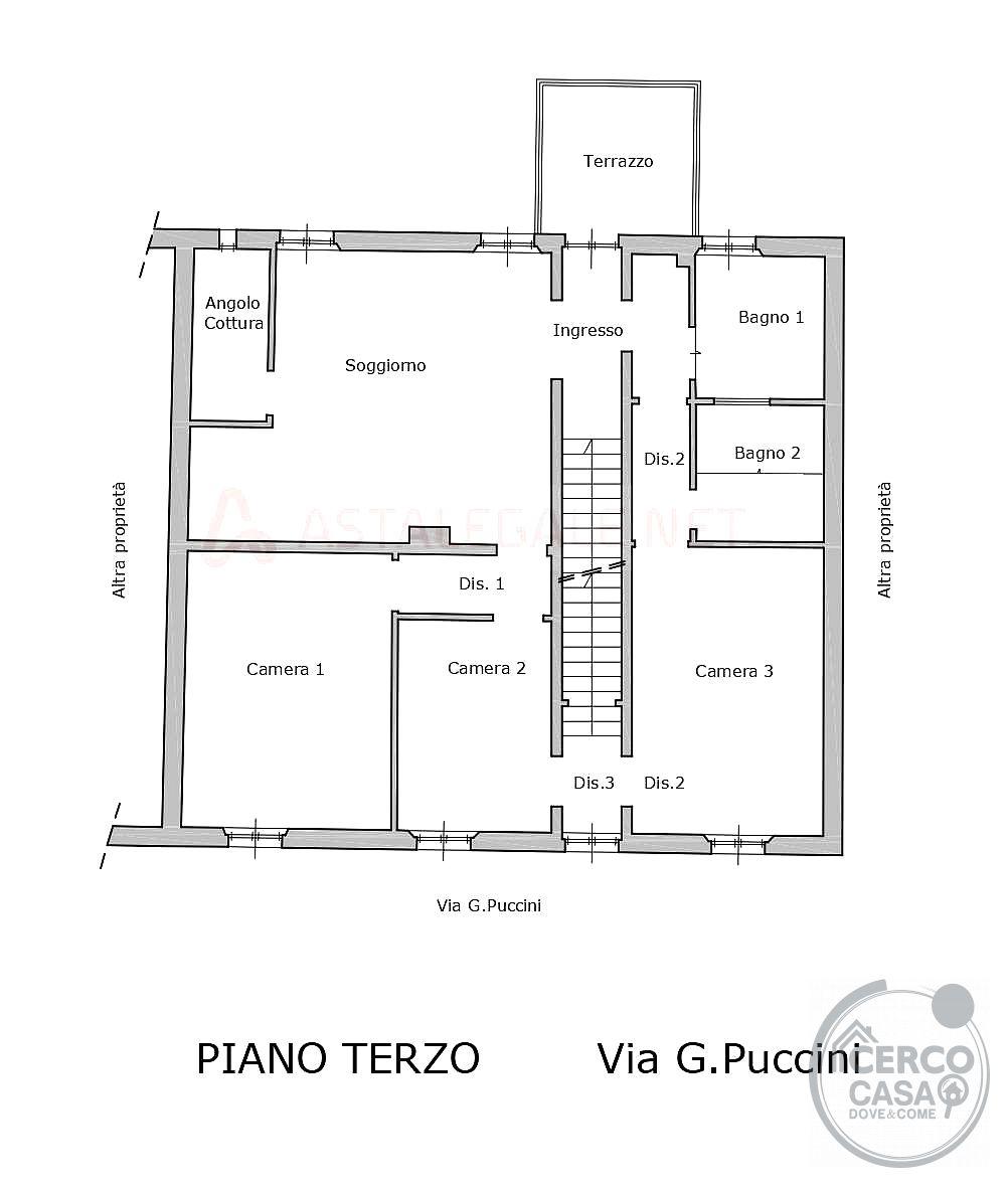 PERUGIA: AMPIO E LUMINOSO APPARTAMENTO AL CENTRO DI PONTE FELCINO