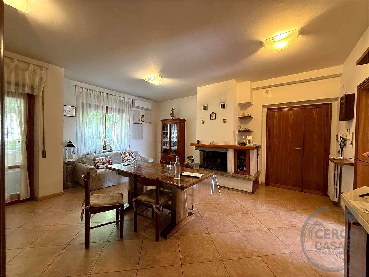 PERUGIA - SAN MARCO: APPARTAMENTO PANORAMICO CON GARAGE E FONDO