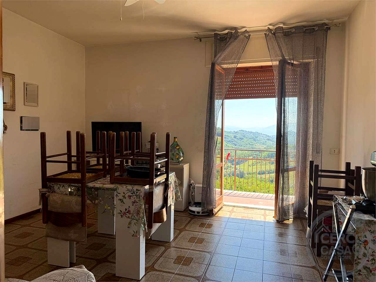 PERUGIA - SAN MARCO: APPARTAMENTO PANORAMICO CON GARAGE E FONDO