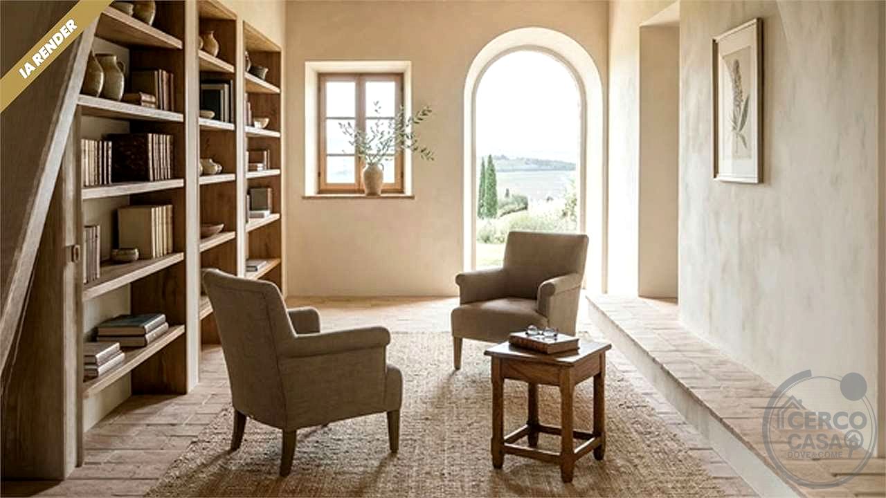 CASALE STORICO CON VIGNETO NEL CUORE DELLA VAL D'ORCIA