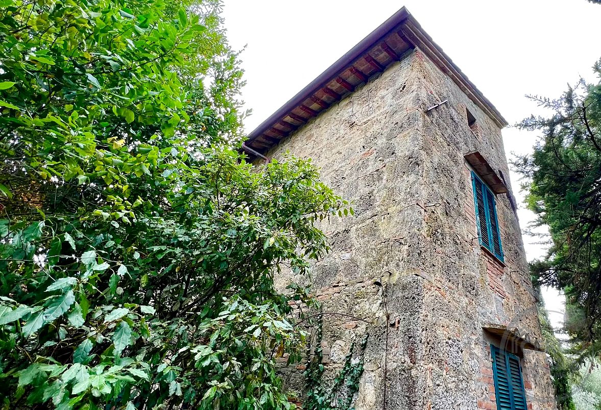 CASALE IN PIETRA CON OLIVETO, BOSCO E GIARDINO PRIVATO A POCHI PASSI DA CENTRO DI CETONA