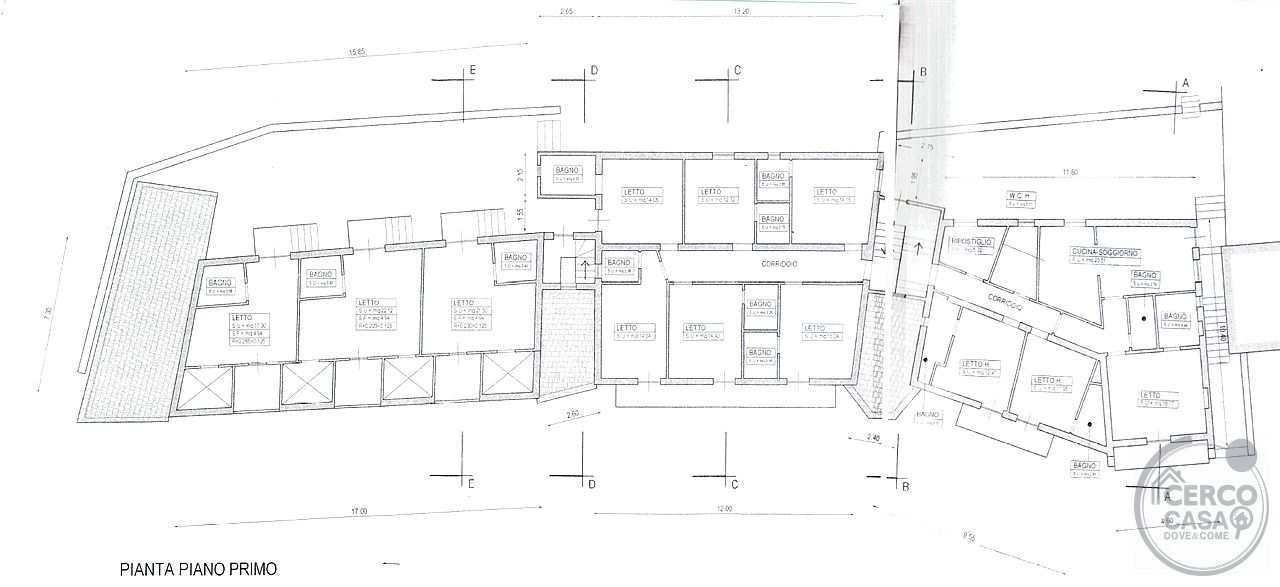 COMPLESSO IMMOBILIARE DI CIRCA 700 MQ – CAMBIO DI DESTINAZIONE D'USO GIÀ APPROVATO