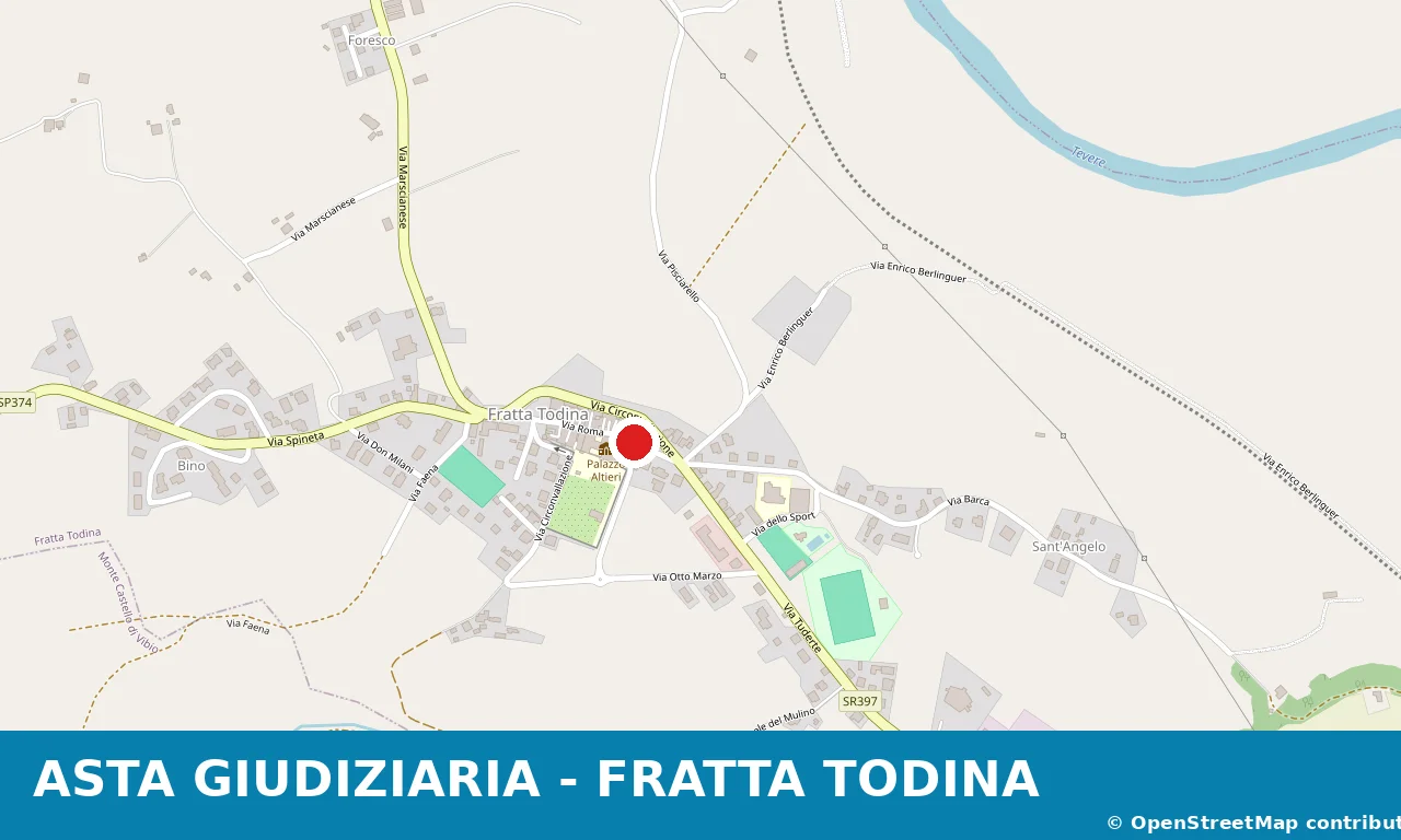 Residenziale a Fratta Todina