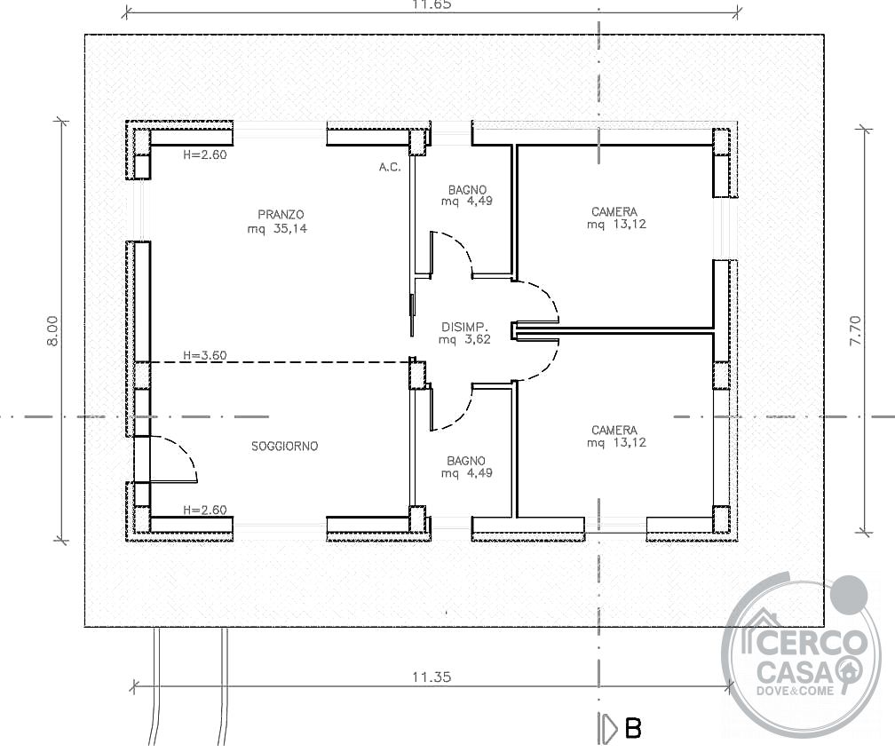 Terreno edificabile a Capanne