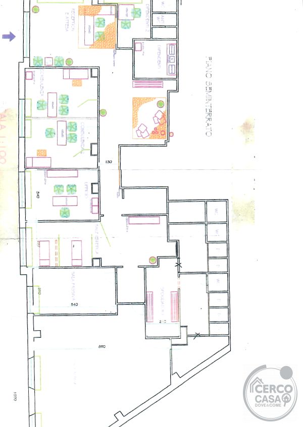 Locale commerciale 300 mq.