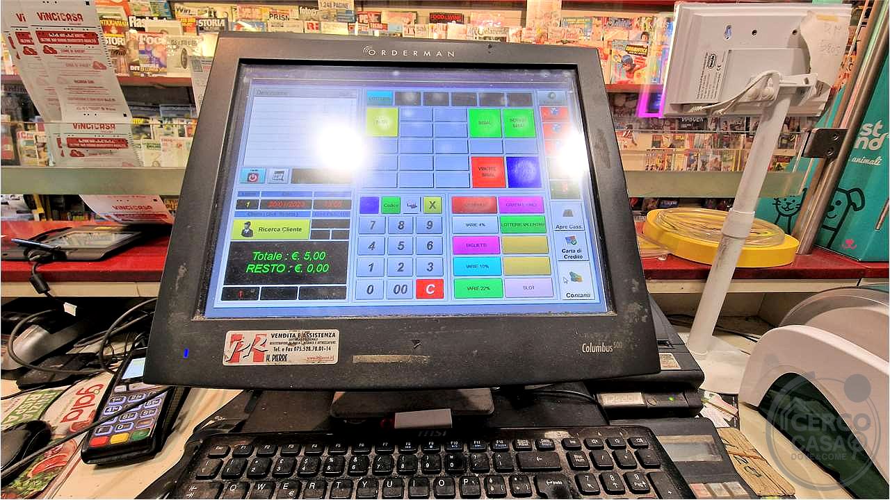 Vendesi attività di ricevitoria edicola slot.