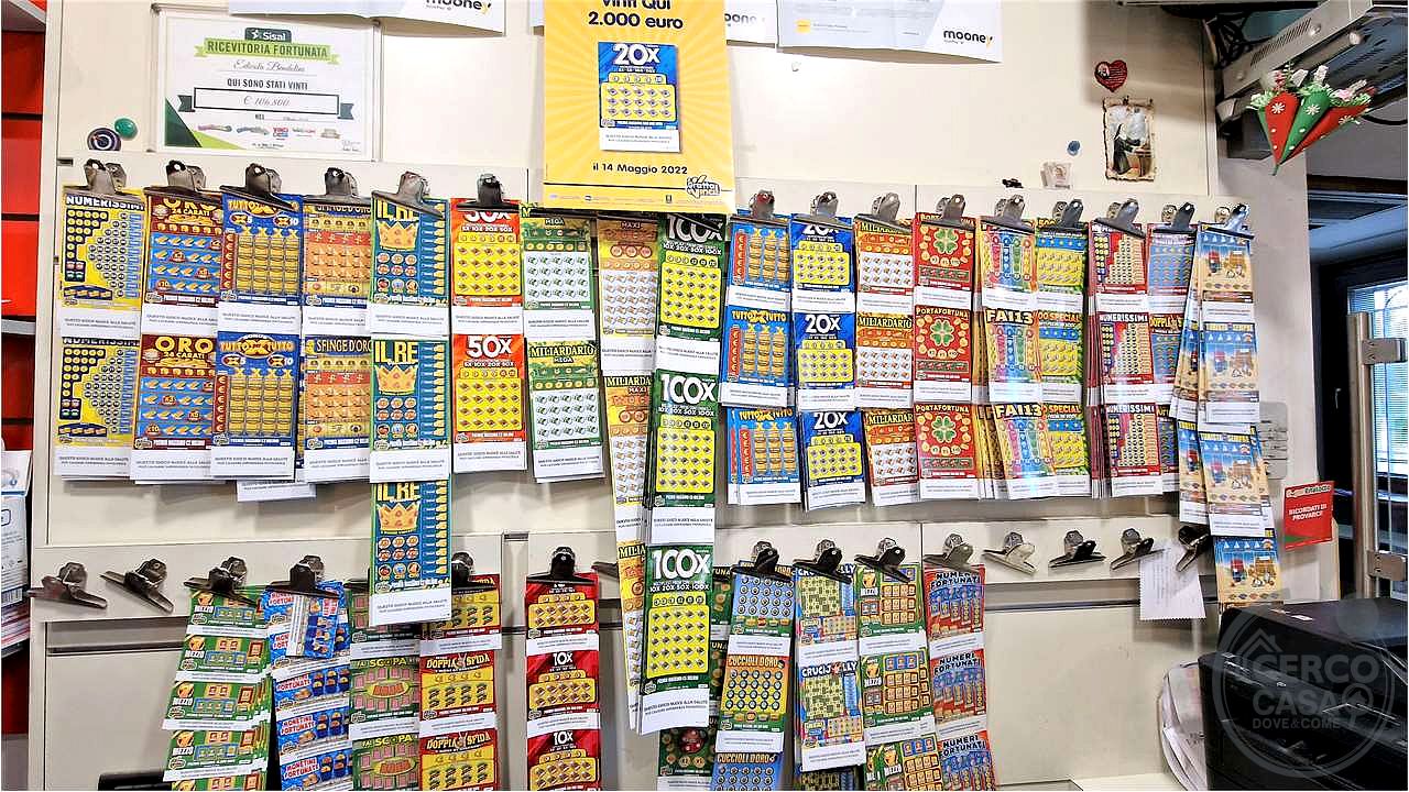 Vendesi attività di ricevitoria edicola slot.