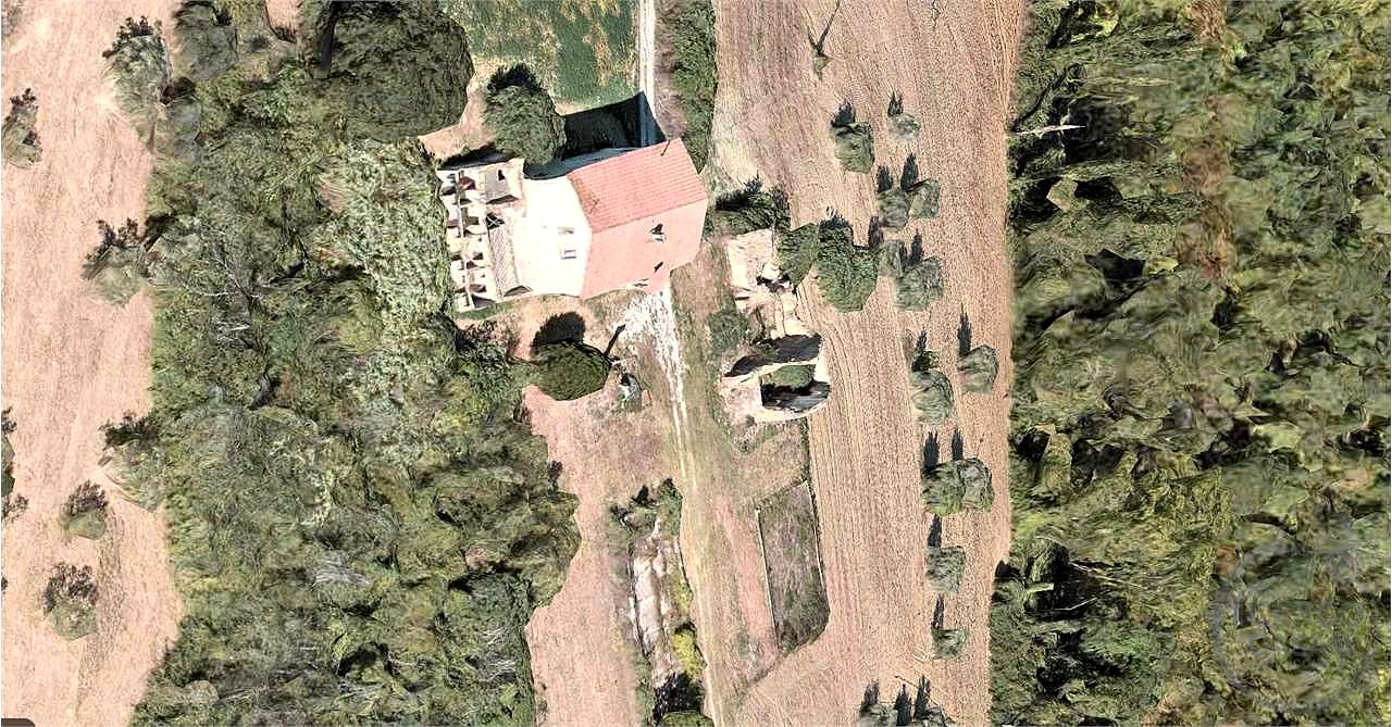 casale in comune di Assisi