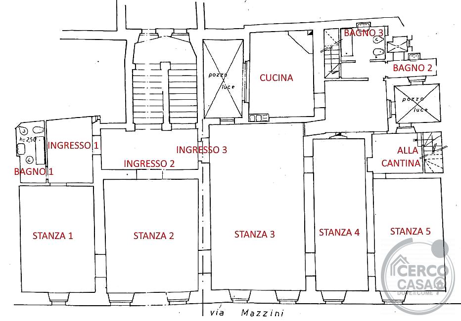 Ufficio-appartam.to di Prestigioso Centralissimo