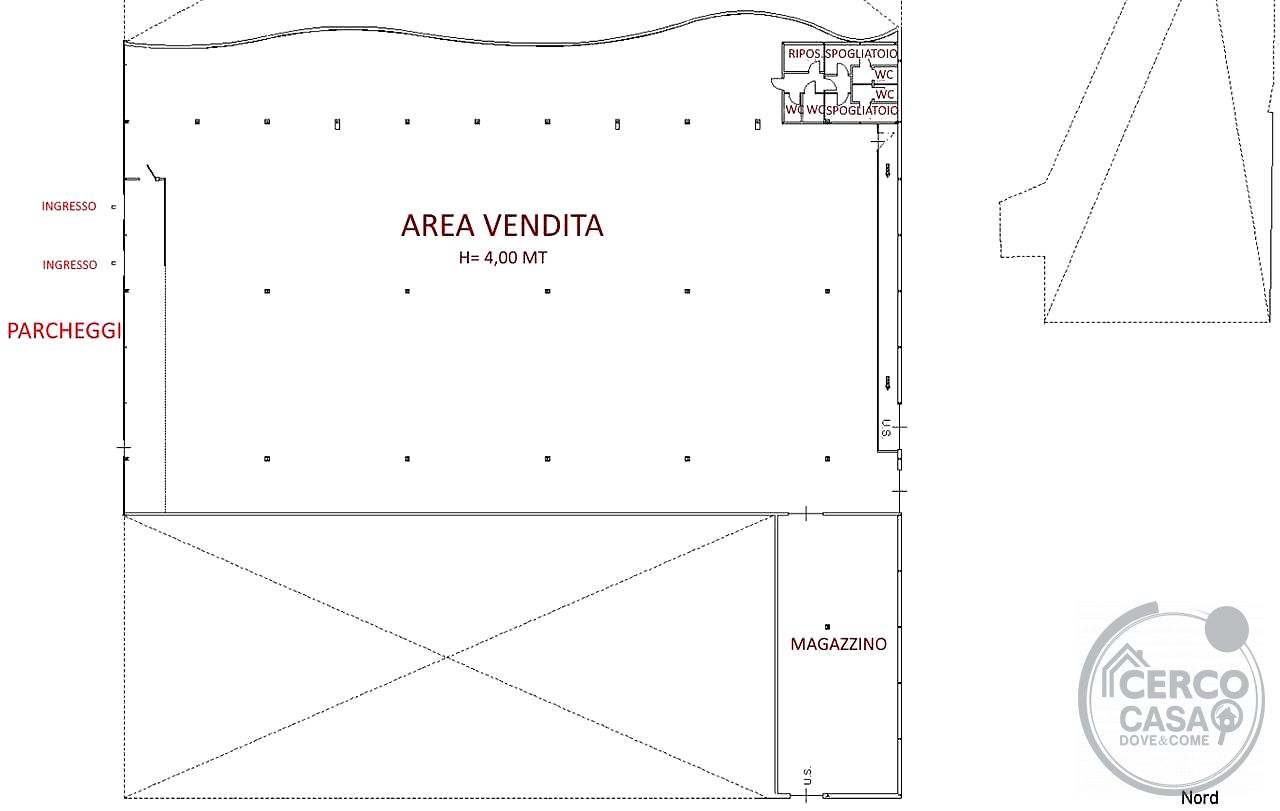 Negozio in Affitto a Perugia (PG) strada pievaiola km 5