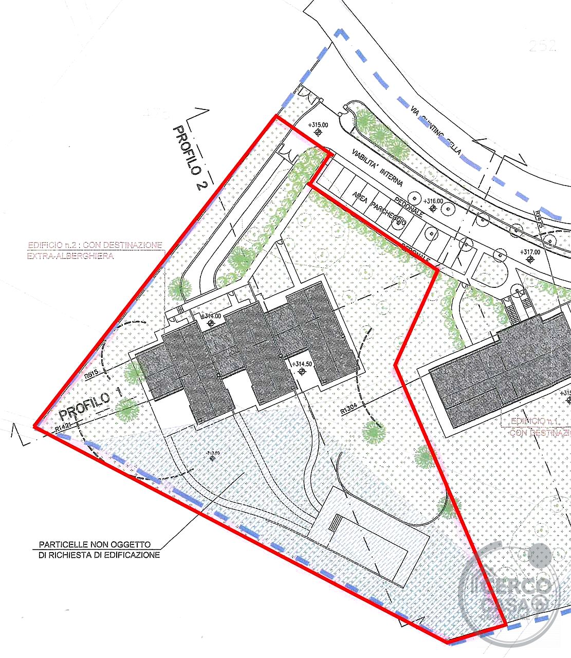 Terreno Edificabile Attività Extra Alberghiere