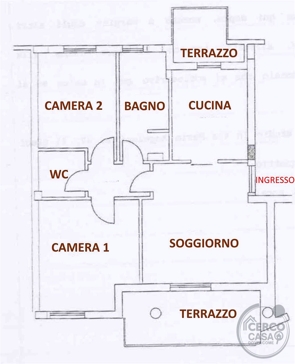 Trilocale per investimento