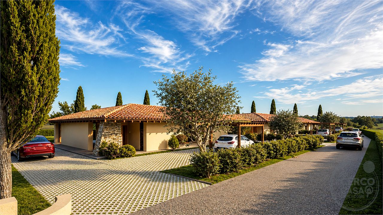 SAN MARIANO – VILLA DI NUOVA COSTRUZIONE con BONUS Fiscali