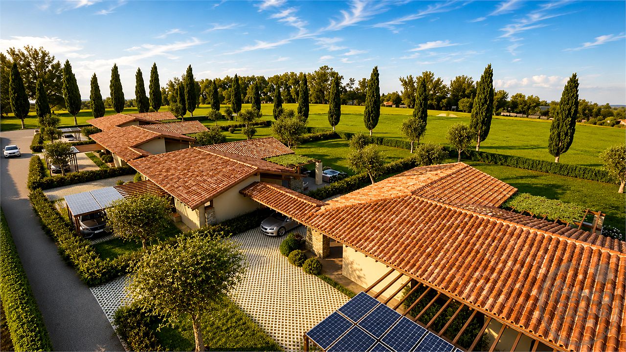SAN MARIANO – VILLA DI NUOVA COSTRUZIONE con BONUS Fiscali