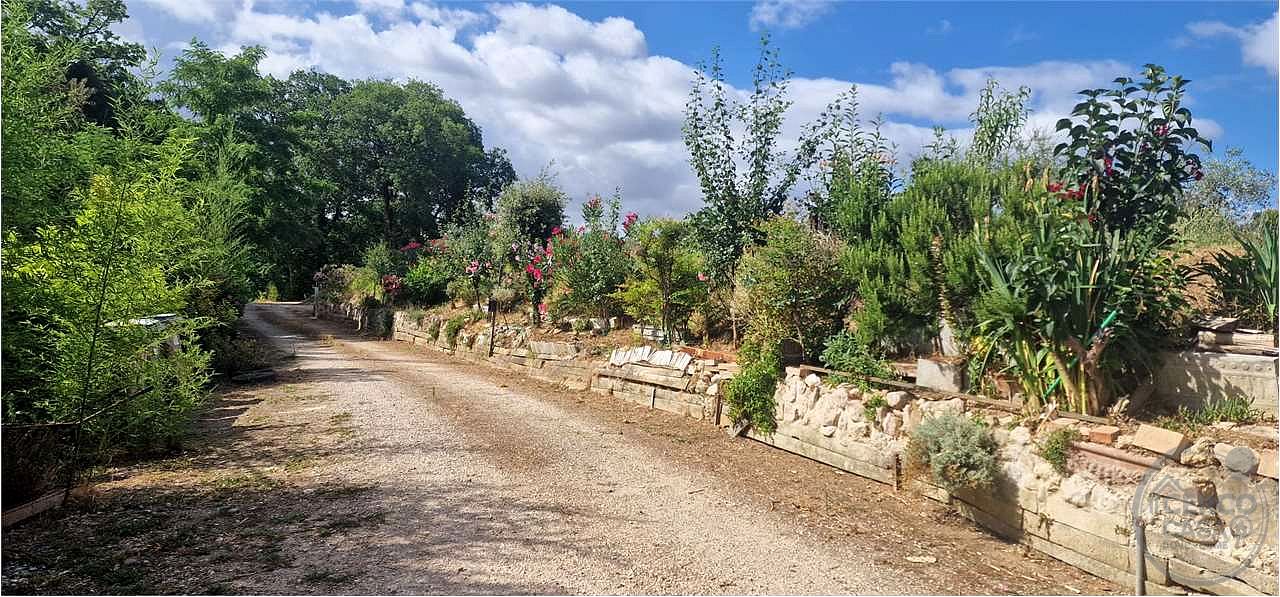 MASSA MARTANA: PORZIONE DI CASALE CON CORTE ESTERNA E TERRENO