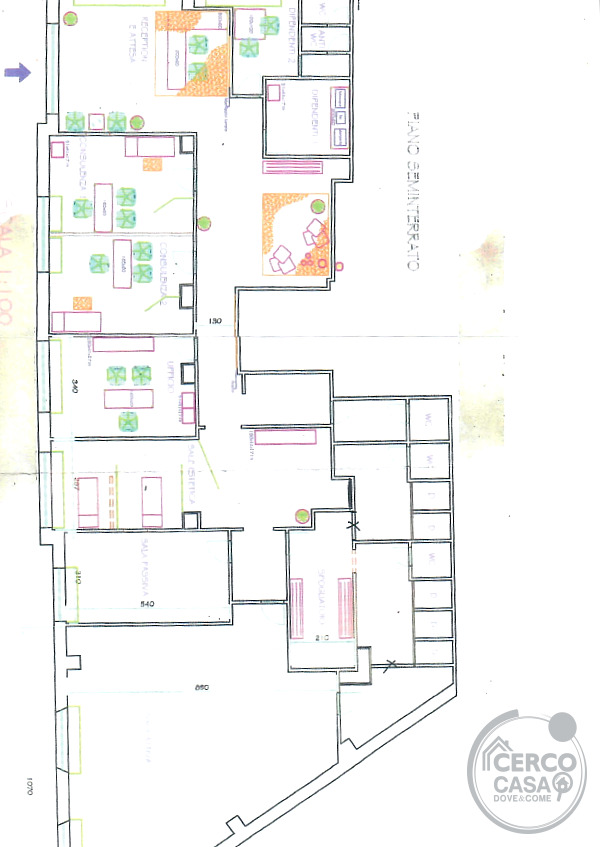 Locale commerciale 300 mq.