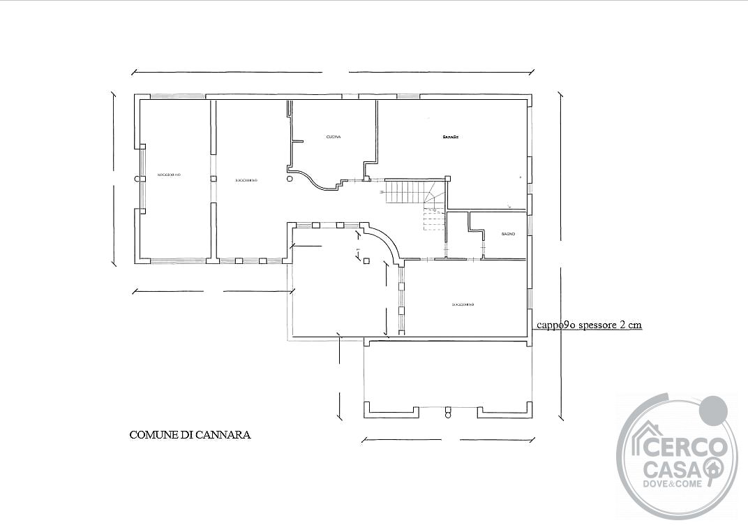 CANNARA: PRESTIGIOSA VILLA INDIPENDENTE CON PISCINA E GIARDINO PRIVATO