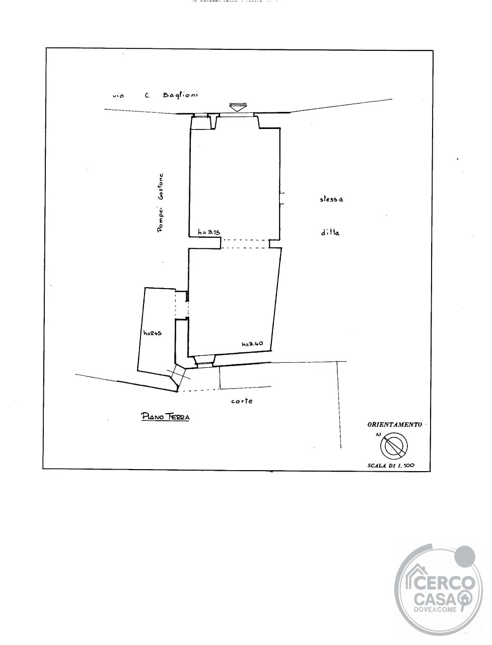 CANNARA: LOCALE COMMERCIALE NEL CENTRO STORICO