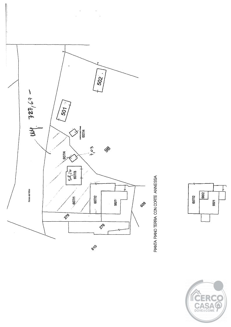 PORZIONE DI FABBRICATO DA RISTRUTTURARE e TERRENO