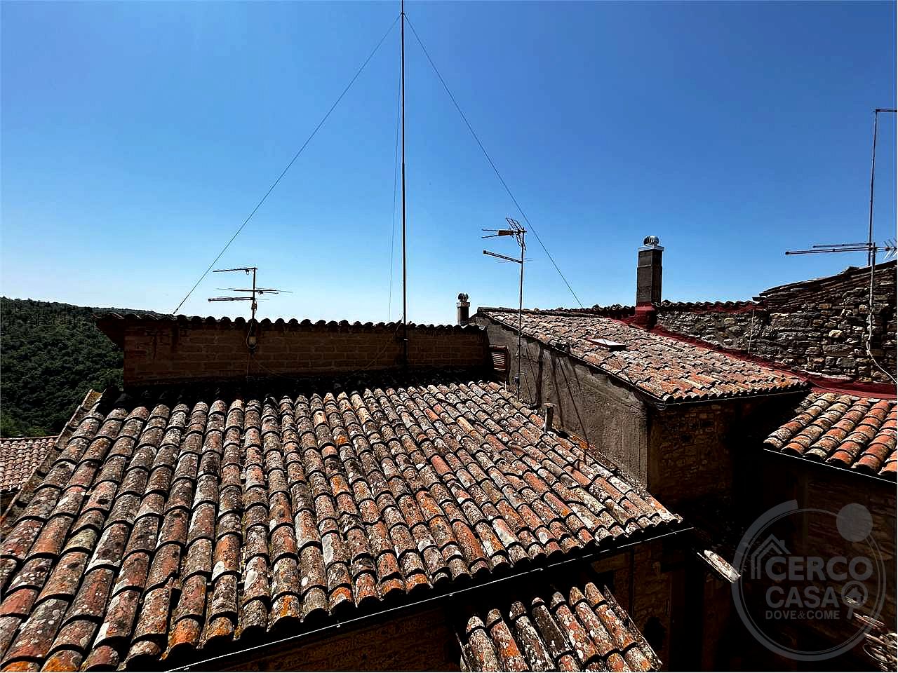 TERNI - CENTRO STORICO DI PARRANO: CIELO-TERRA CON VISTA PANORAMICA