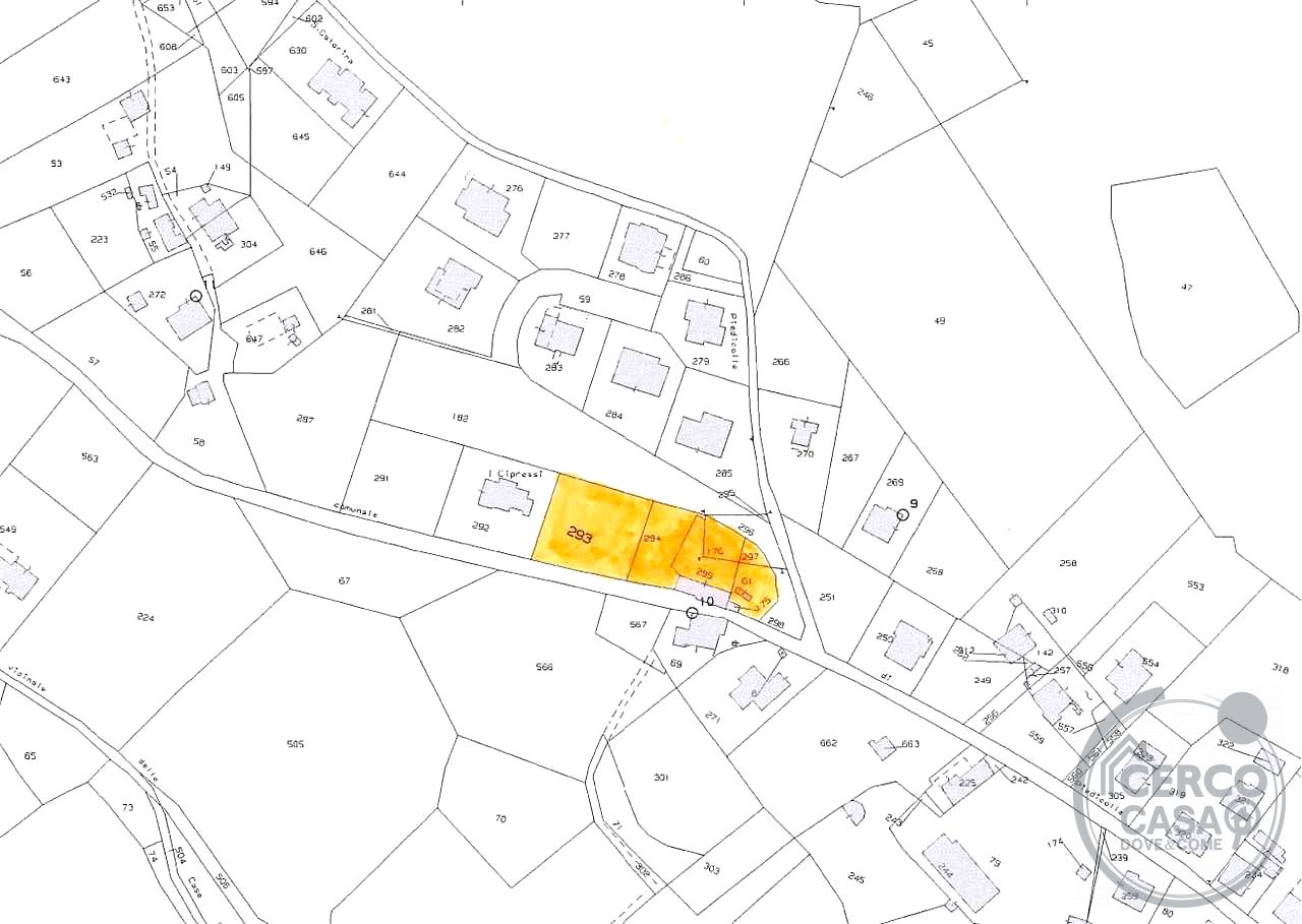 COLLAZZONE - PIEDICOLLE: TERRENO EDIFICABILE PANORAMICO
