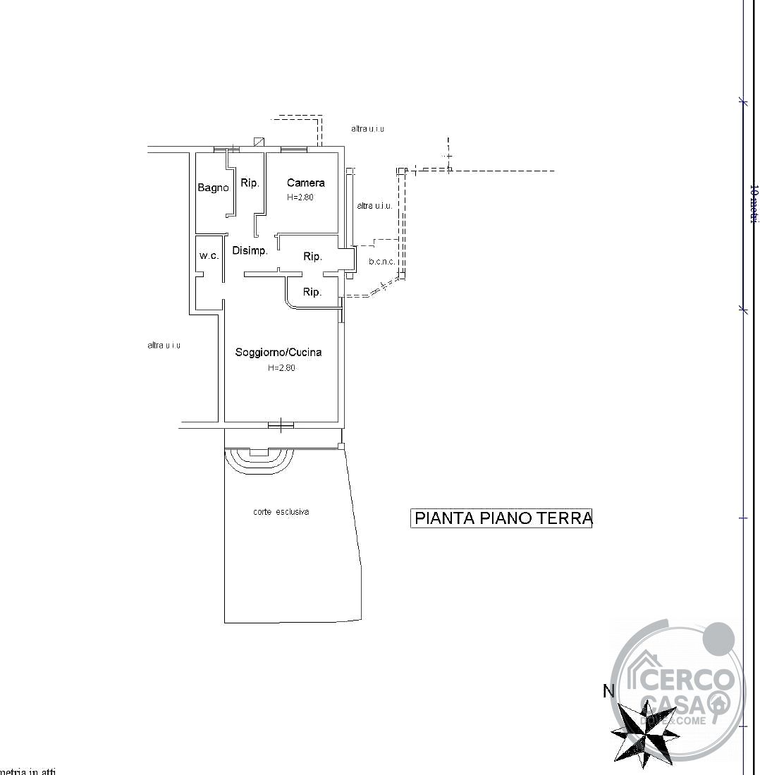 ASSISI - TORDIBETTO - APPARTAMENTO AL PIANO TERRA RIALZATO CON CORTE ESCLUSIVA
