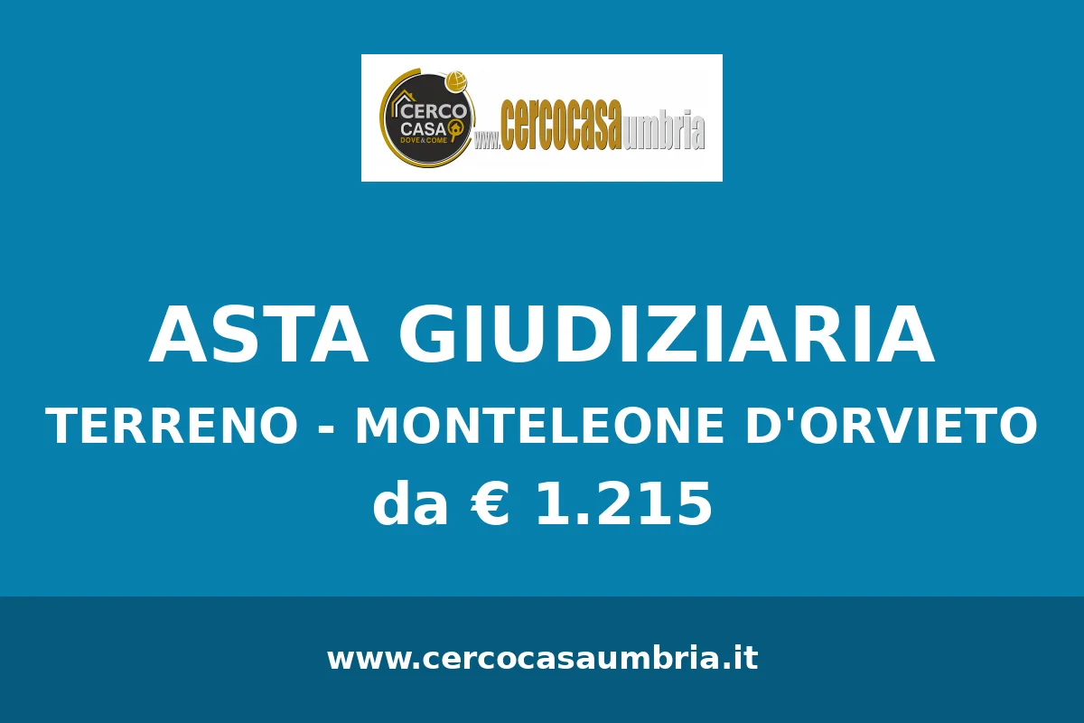Terreno ALL'ASTA - Monteleone d'orvieto