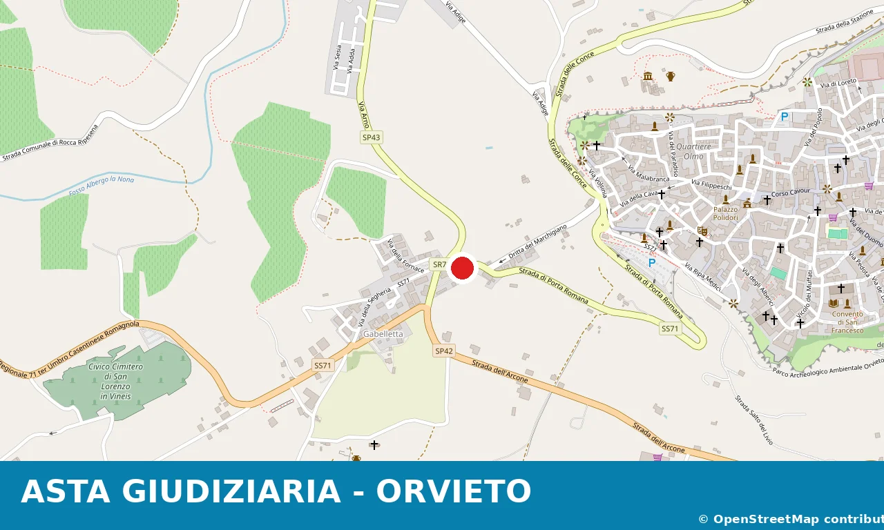 Locale commerciale ALL'ASTA - Orvieto