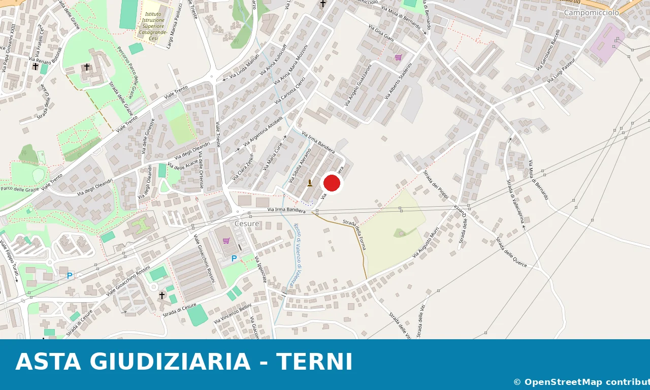 Posizione immobile all'asta a Terni