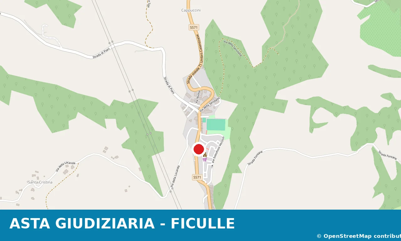 Posizione immobile all'asta a Ficulle