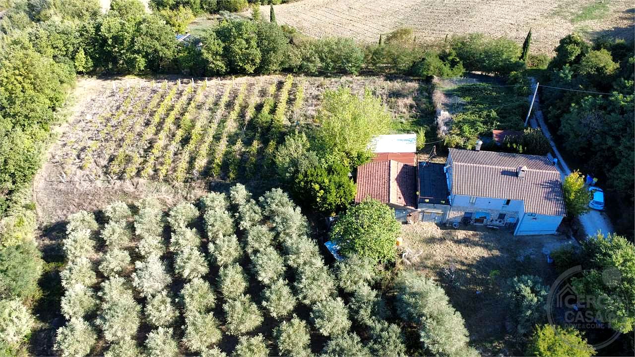 TODI - CASA INDIPENDENTE CON TERRENO