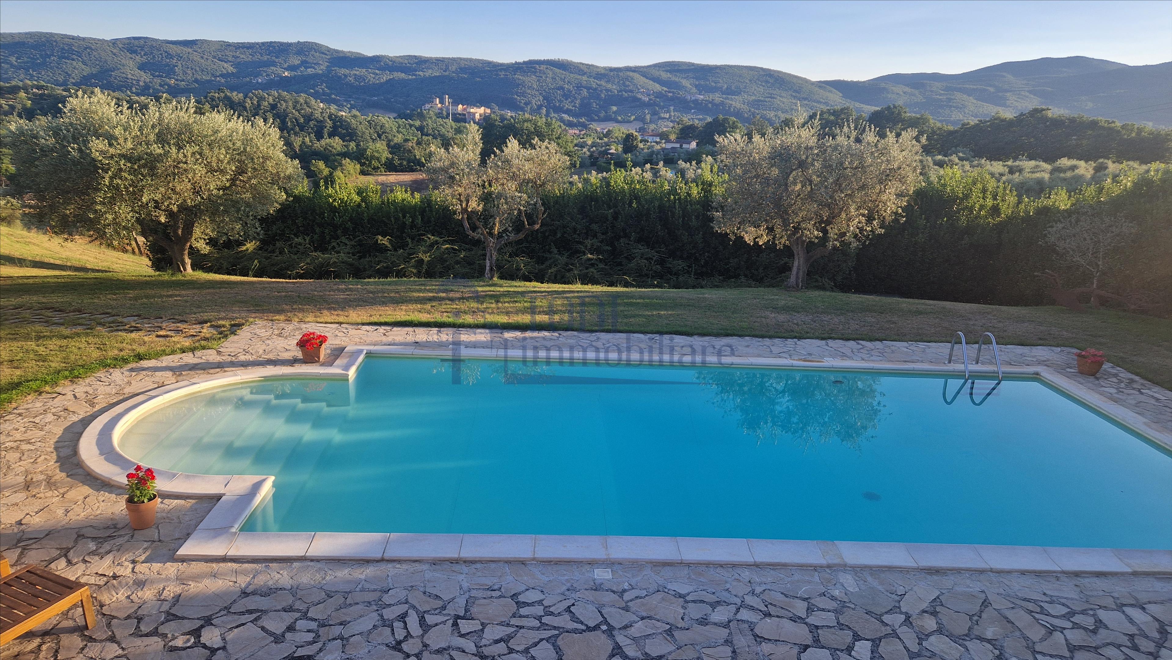 Amelia - Casale ristrutturato 250 mq con Piscina e oliveto - Todi Immobiliare